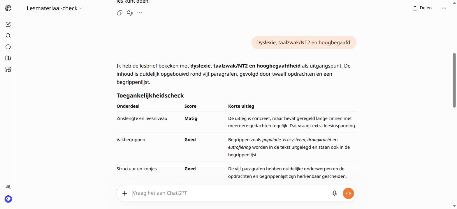 Het rapport met zeven punten