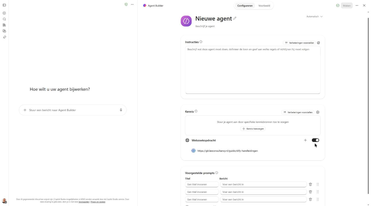 Een koppeling wordt een zoekgebied onder Webzoekopdracht