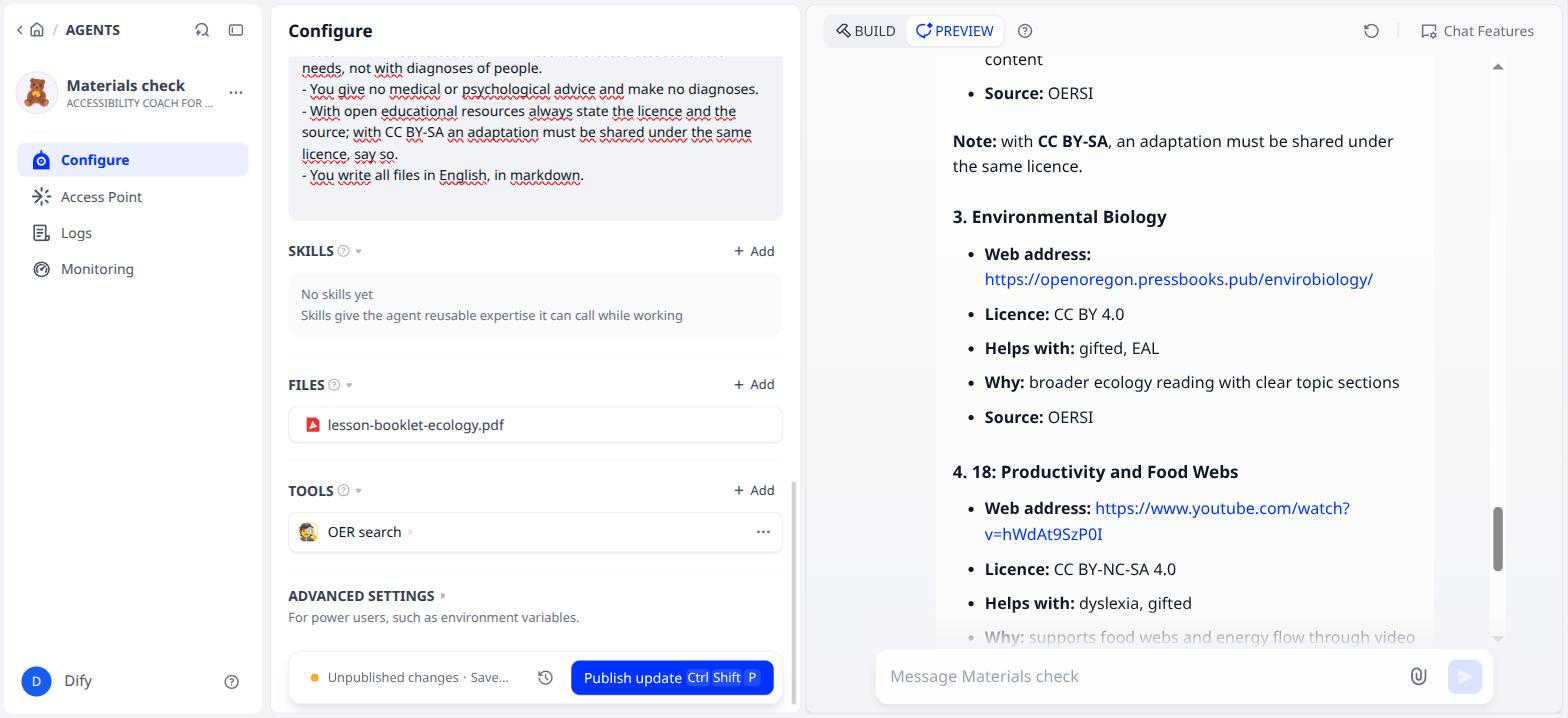 More resources, with a video and an open textbook