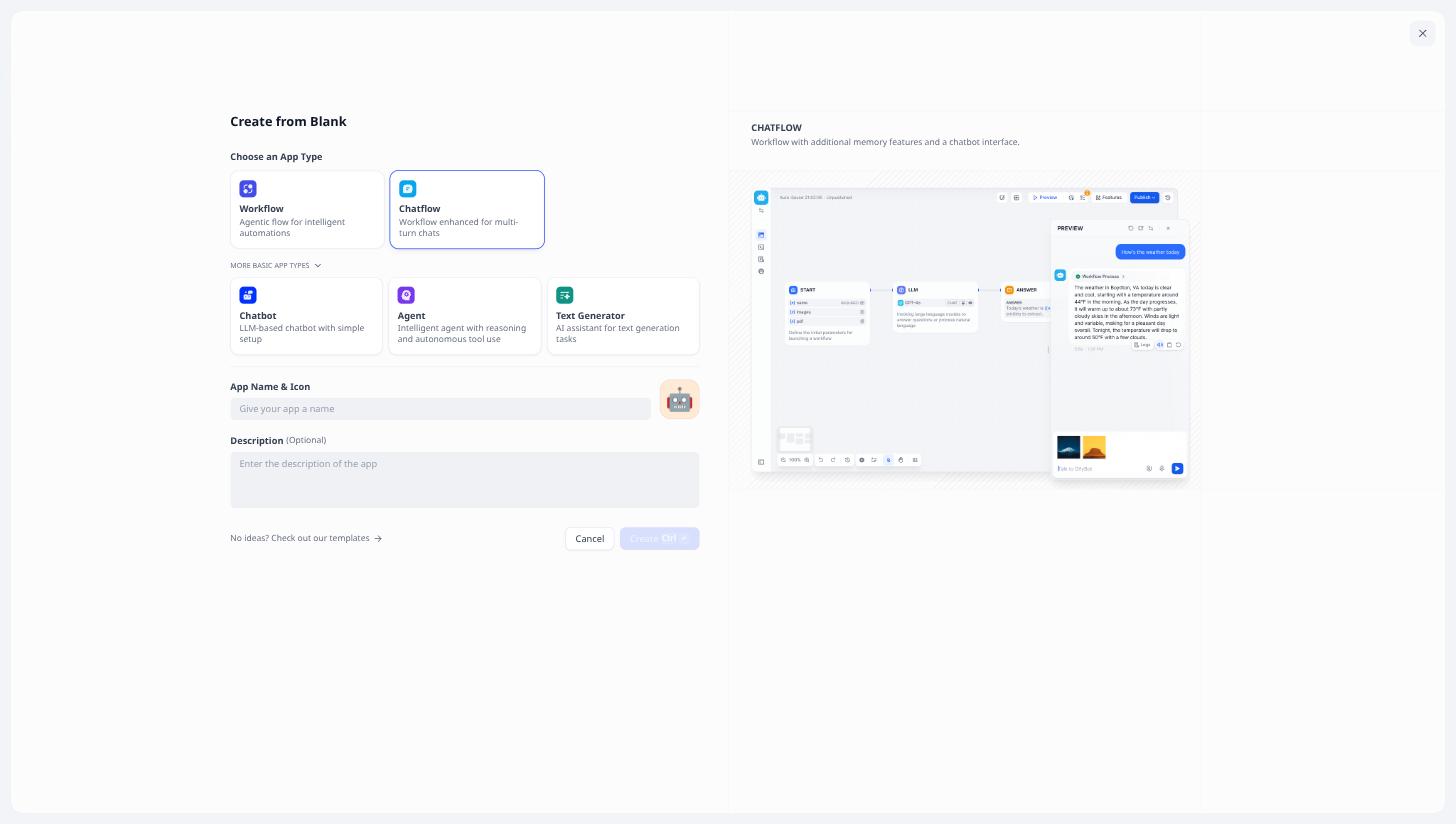 All five app types