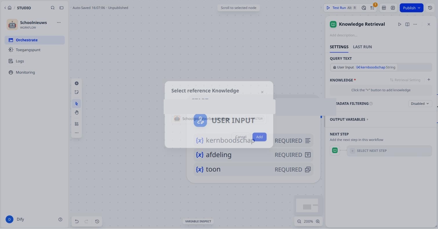 Select reference Knowledge