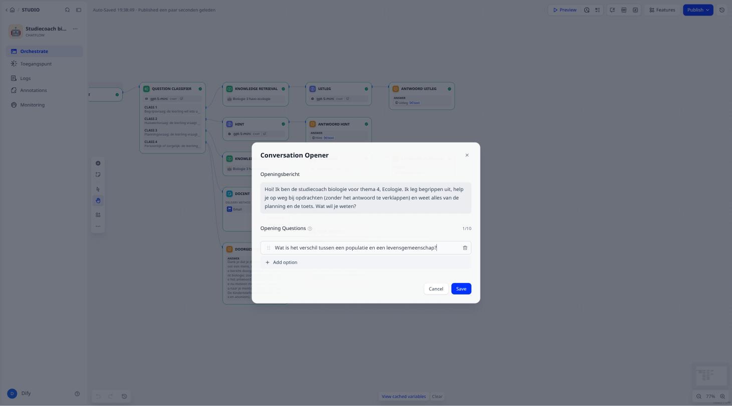 De opener