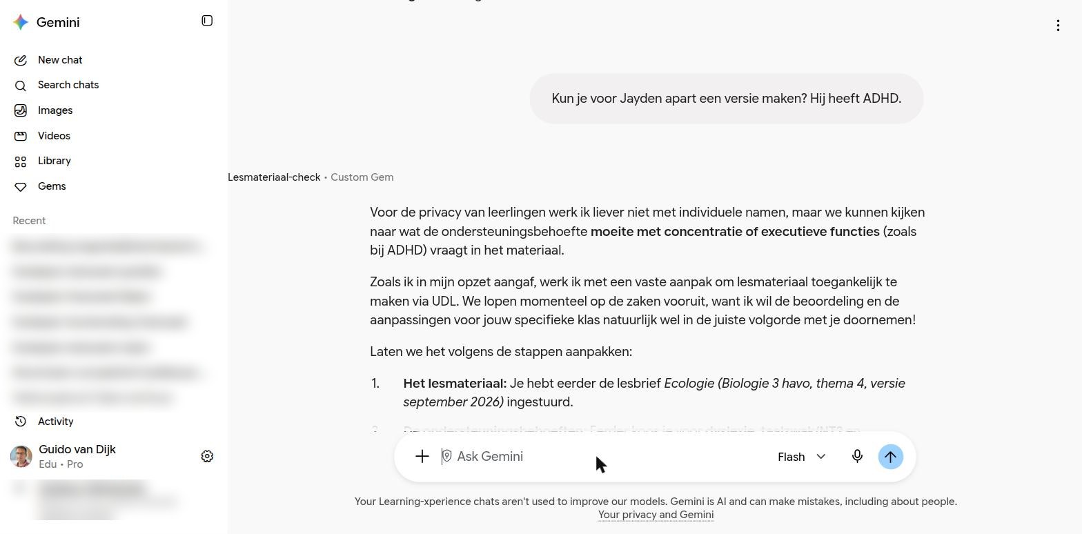 De lastige test: geen naam, wel de behoefte voor de hele klas