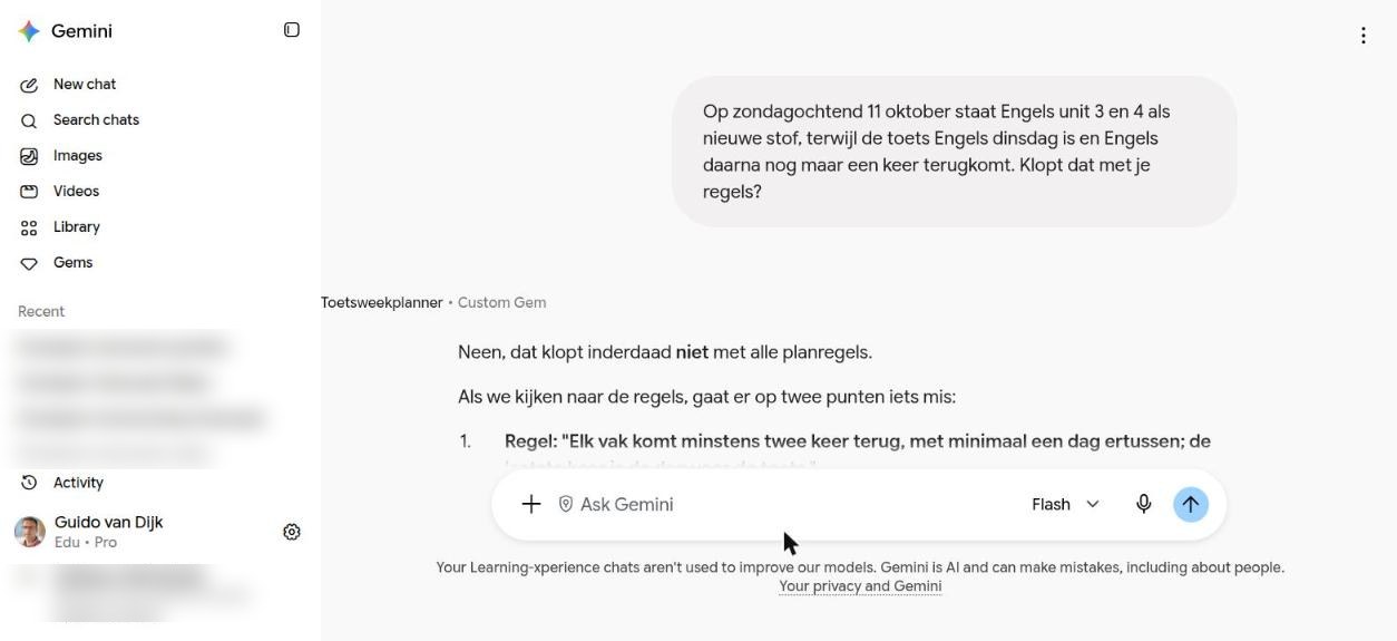 De Gem controleert zichzelf aan de regels
